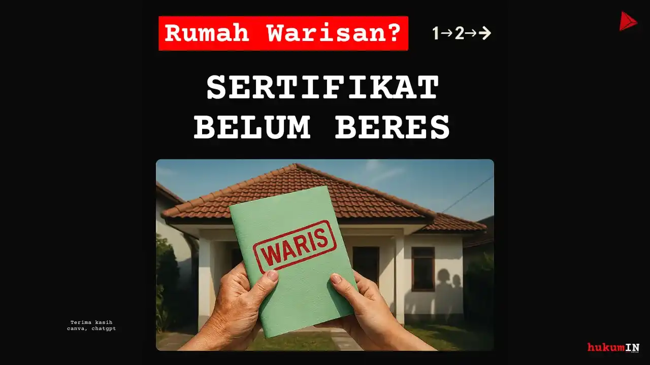 Rumah Warisan Tapi Sertifikatnya Belum Beres? Jangan Panik. Begini Alurnya Biar Pembagian Sah & Rapi